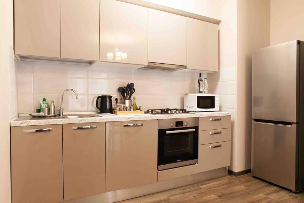 Gg Home - Cozy 1 Bedroom Apartment On Kazbegi Avenue 15 Tbilisi Bagian luar foto