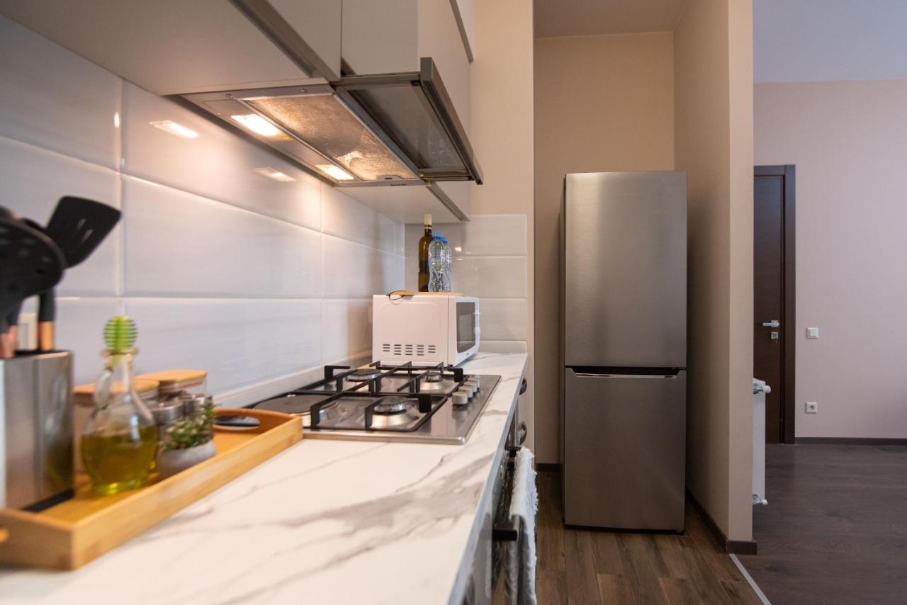 Gg Home - Cozy 1 Bedroom Apartment On Kazbegi Avenue 15 Tbilisi Bagian luar foto